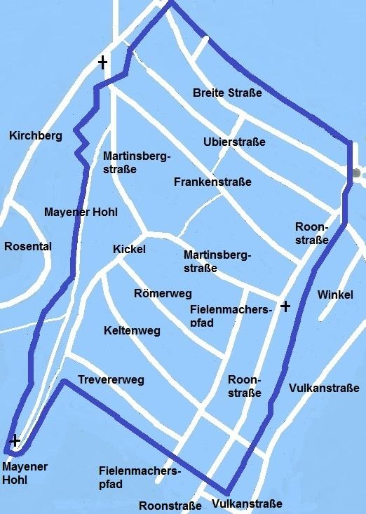 Gebiet der St. Martins Nachbarschaft